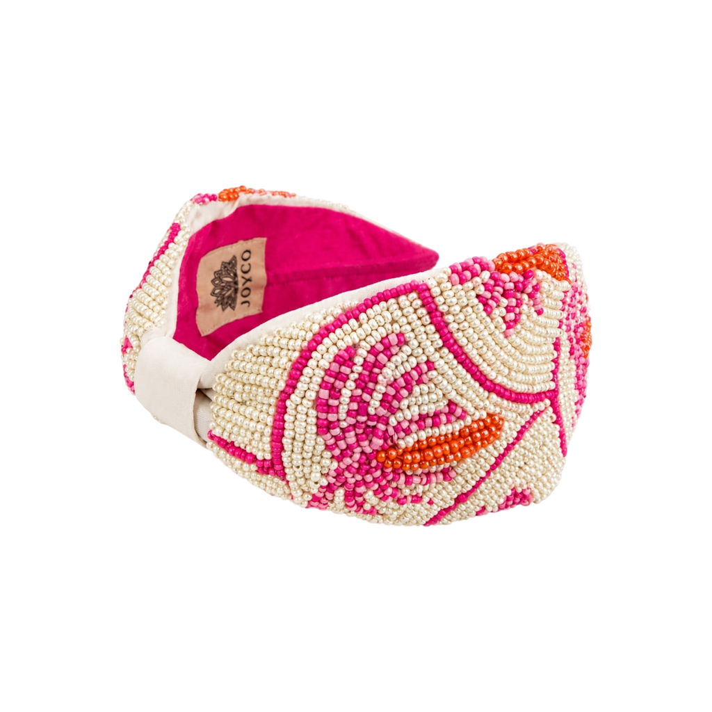 Palm Candy Embroidered Women Headband – Image 3 | JOYCO