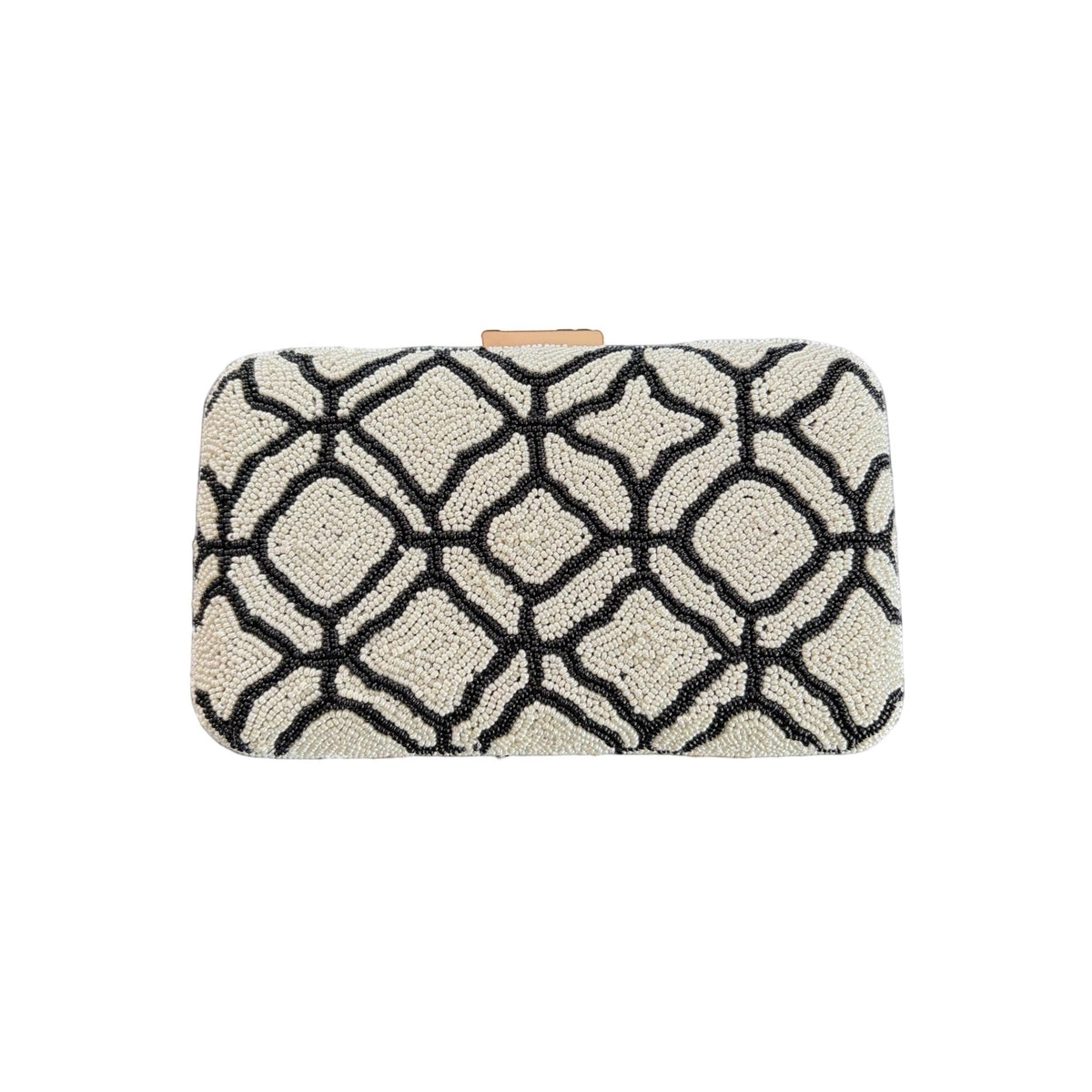 Maison Blanc Embroidered Box Clutch – Image 3 | JOYCO
