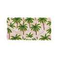Palm Pearl Embroidered Clutch – Front View | JOYCO