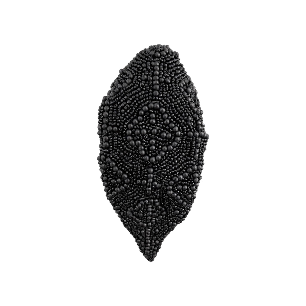 Black Orchid Embroidered Women Headband – Image 4 | JOYCO