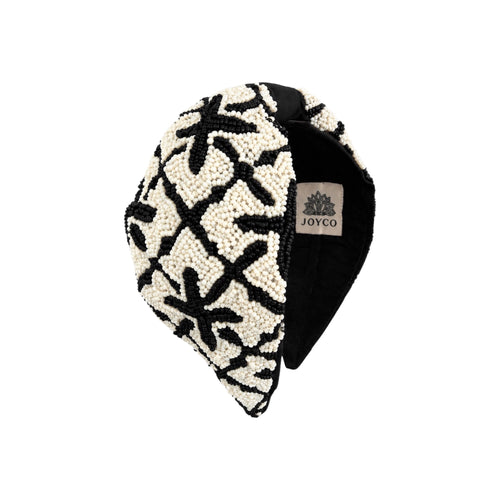 Alina Embroidered Women Headband – Front View | JOYCO