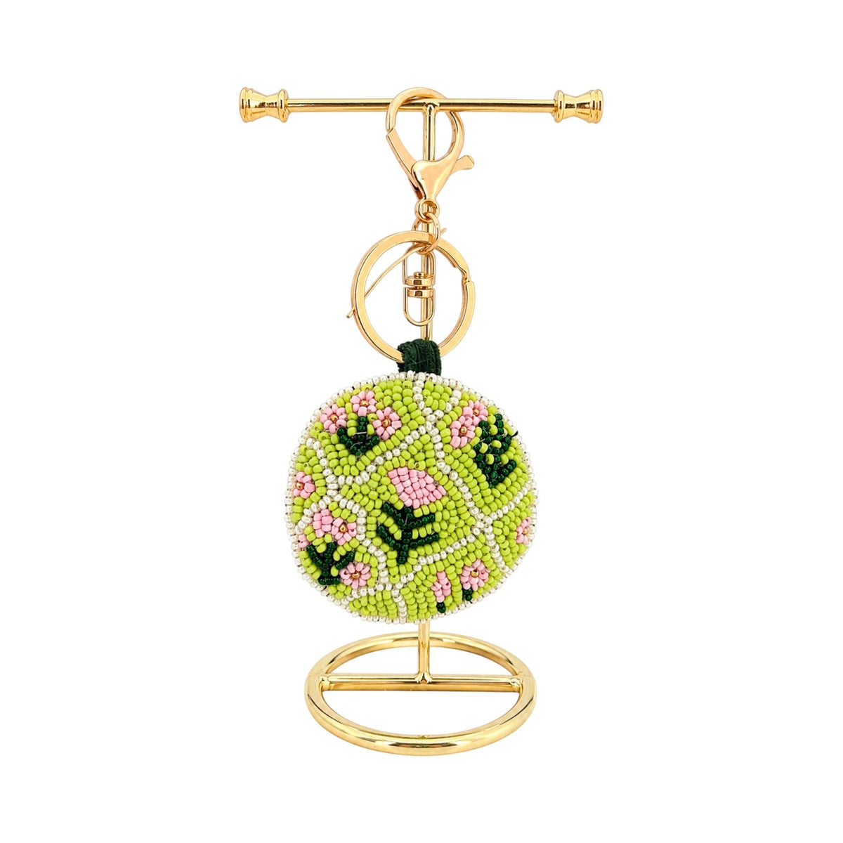 Verdant Muse Embroidered Keychain – Image 2 | JOYCO