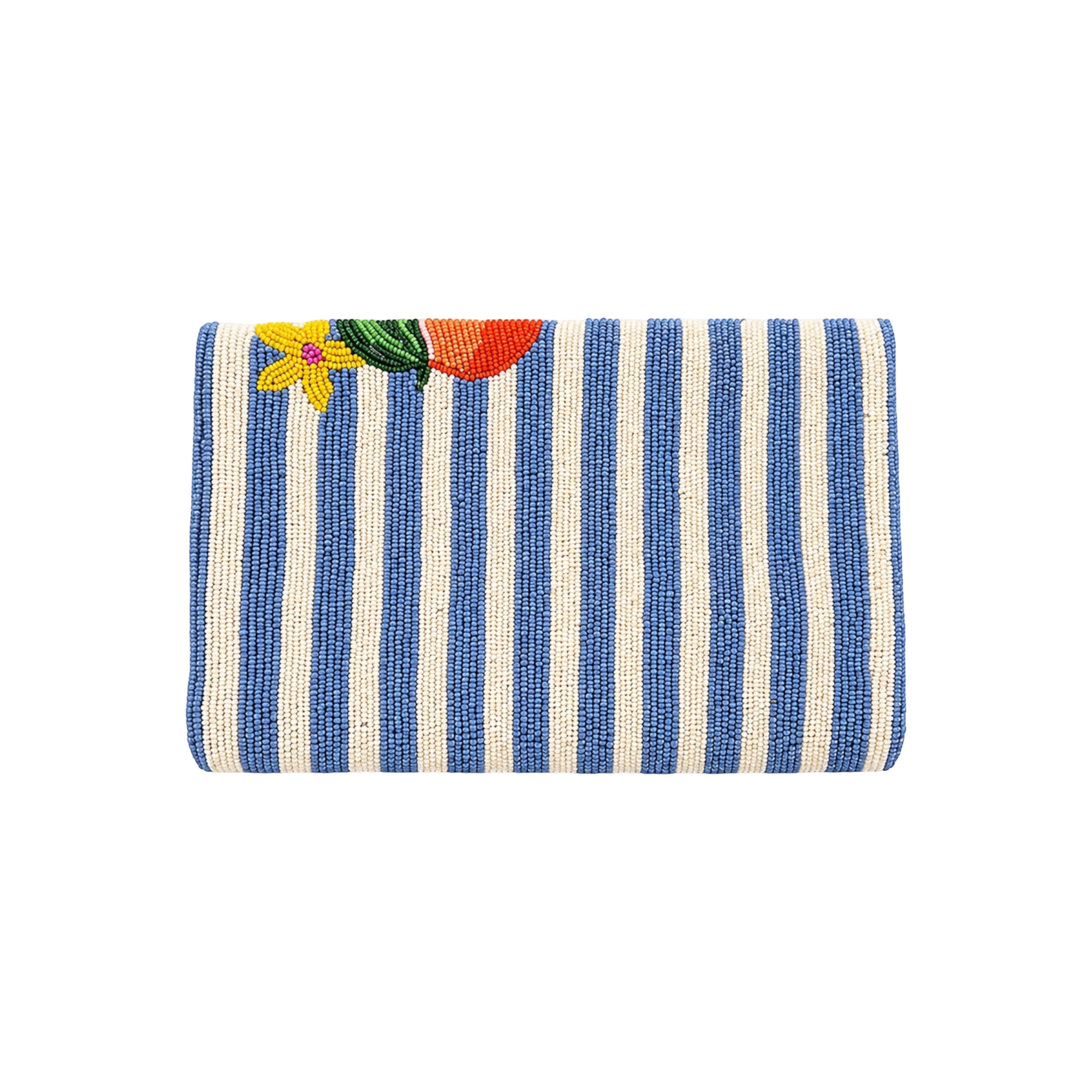 Peach Riviera Embroidered Clutch – Image 5 | JOYCO