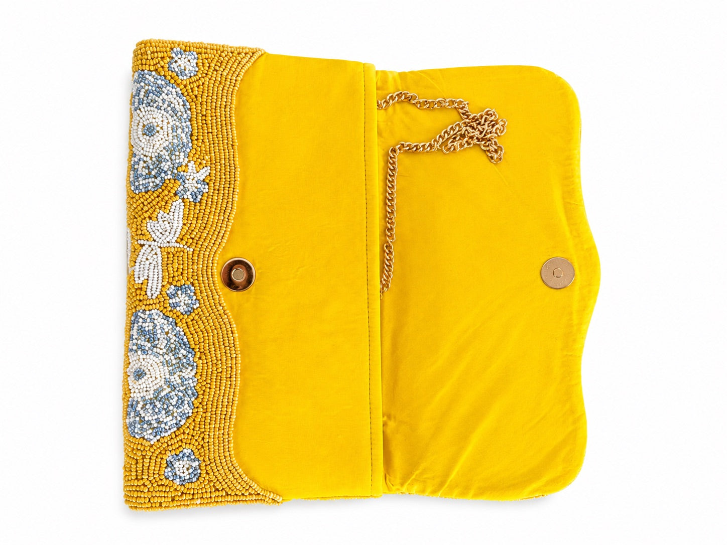 Soleil Bloom Embroidered Clutch