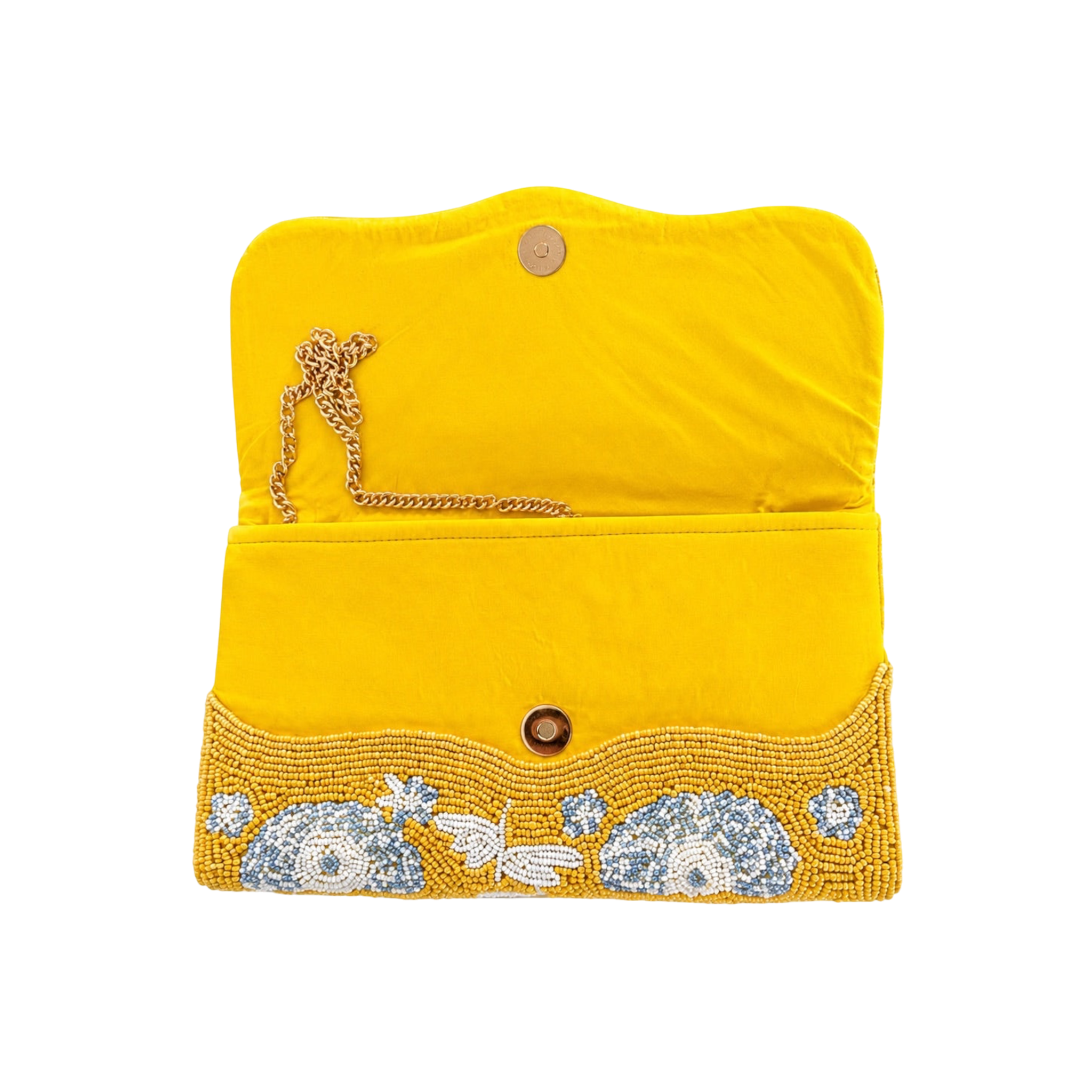 Soleil Bloom Embroidered Clutch – Image 3 | JOYCO