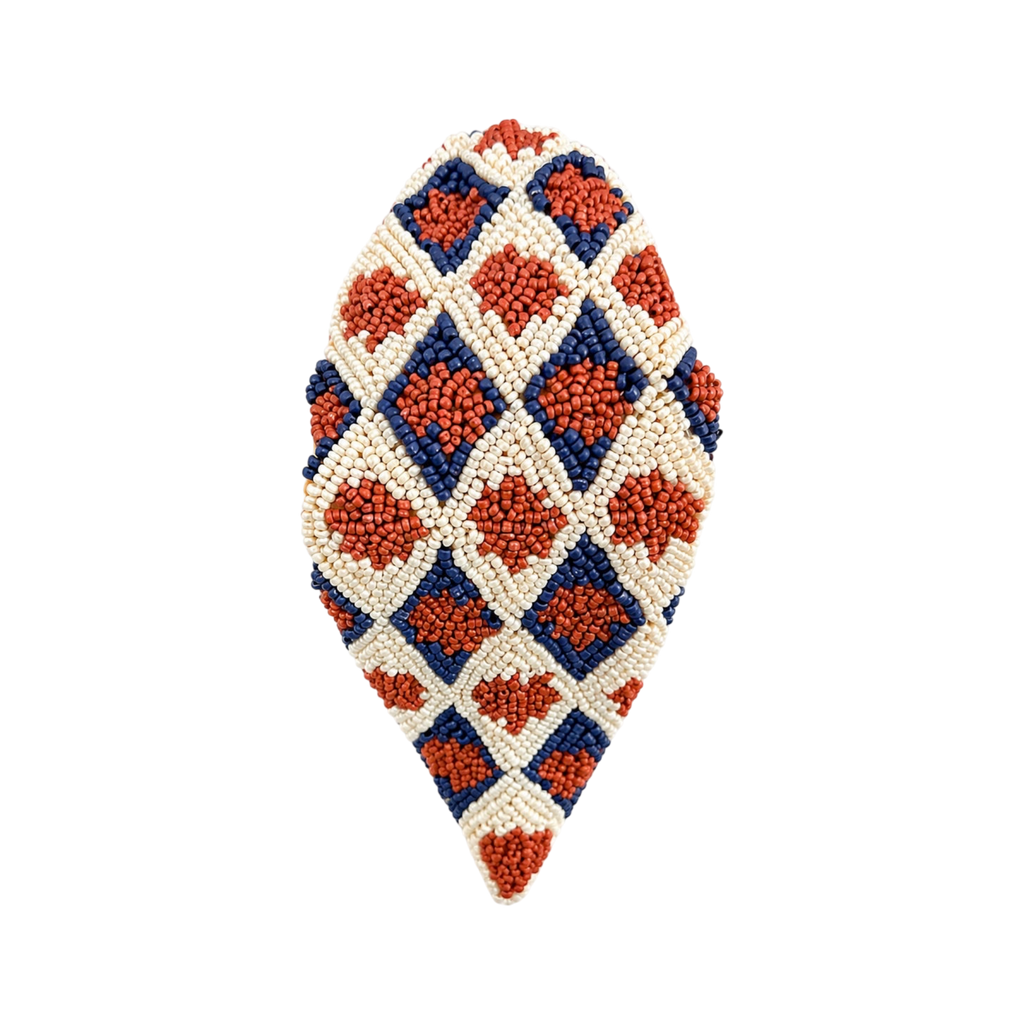 Golden Azure Embroidered Women Headband – Image 4 | JOYCO