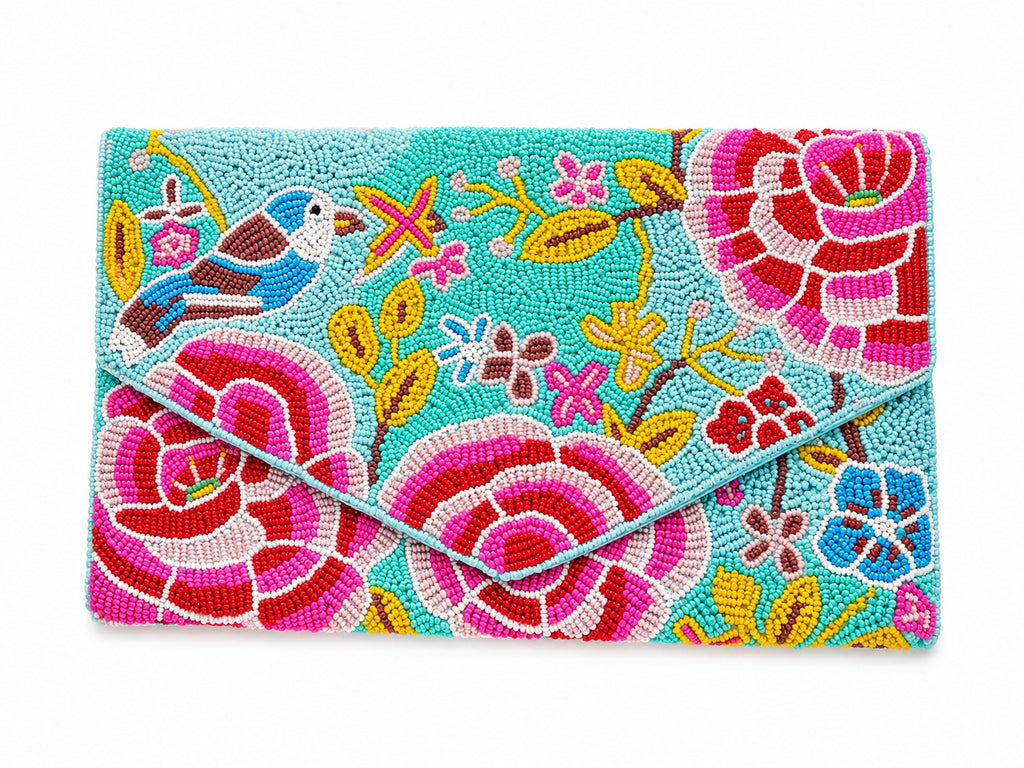 Paloma Embroidered Clutch