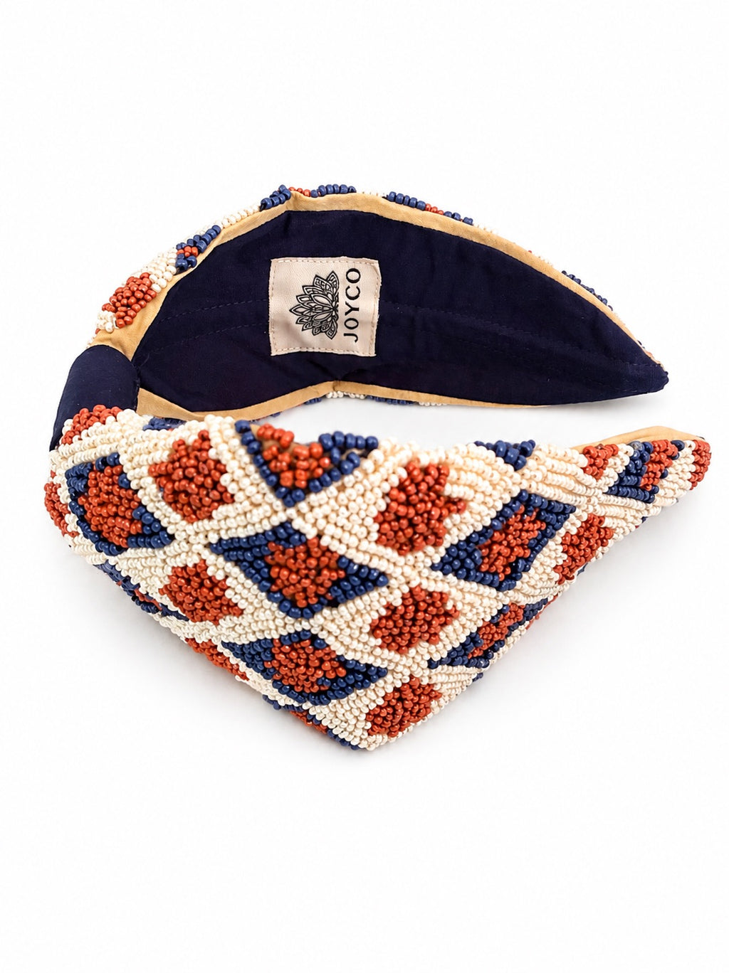 Golden Azure Embroidered Women Headband