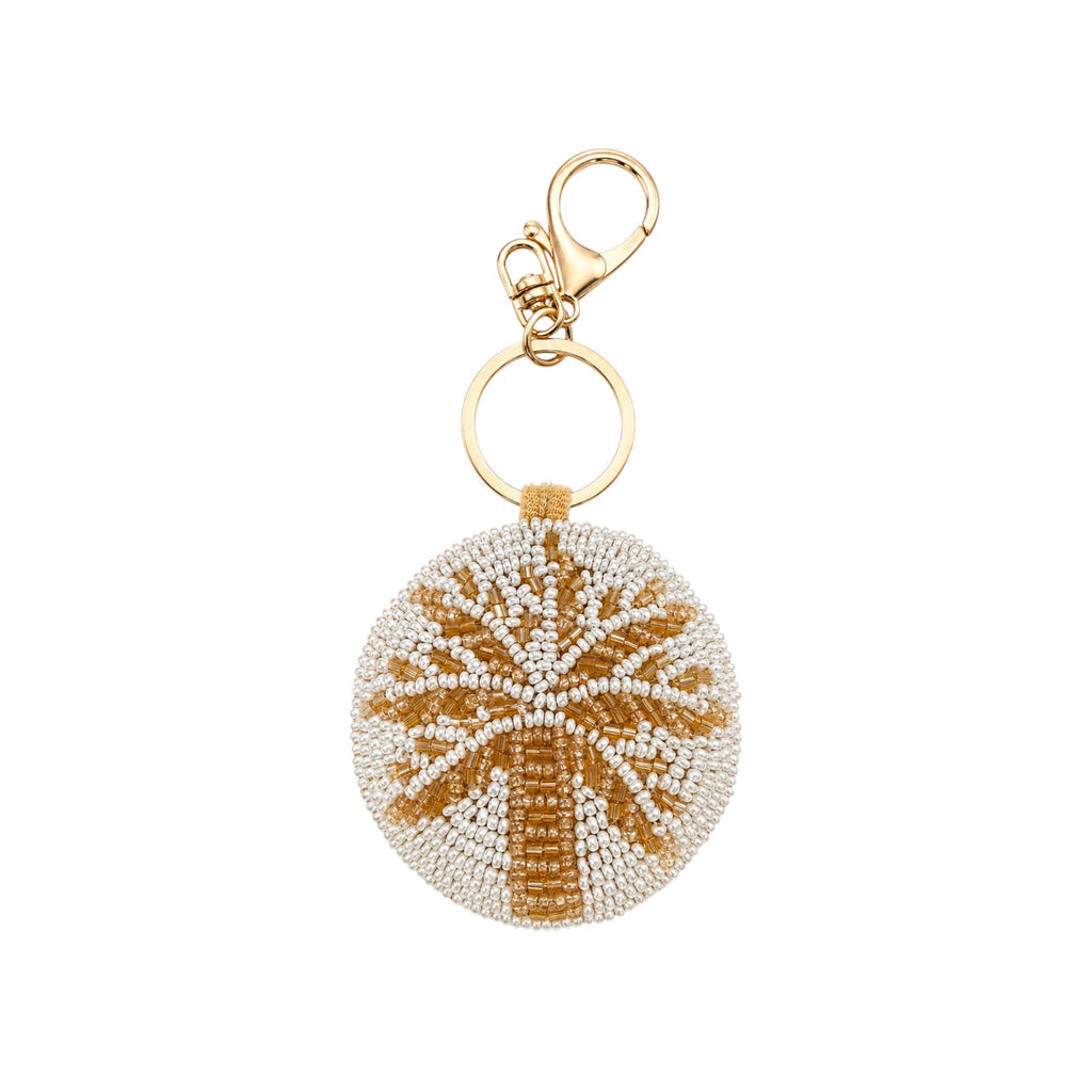 Palm Glow Embroidered Keychain – Image 1 | JOYCO