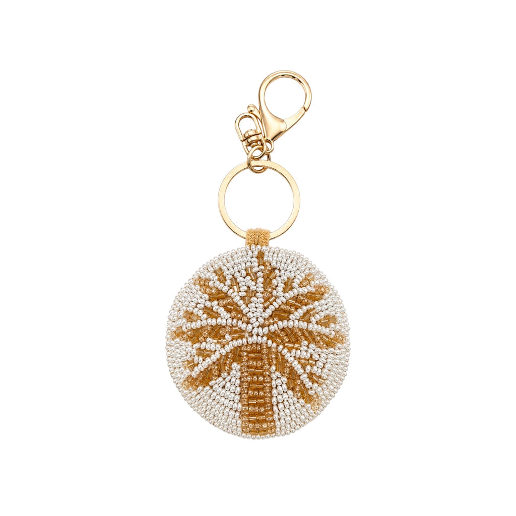 Palm Glow Embroidered Keychain – Image 1 | JOYCO