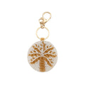 Palm Glow Embroidered Keychain – Image 1 | JOYCO
