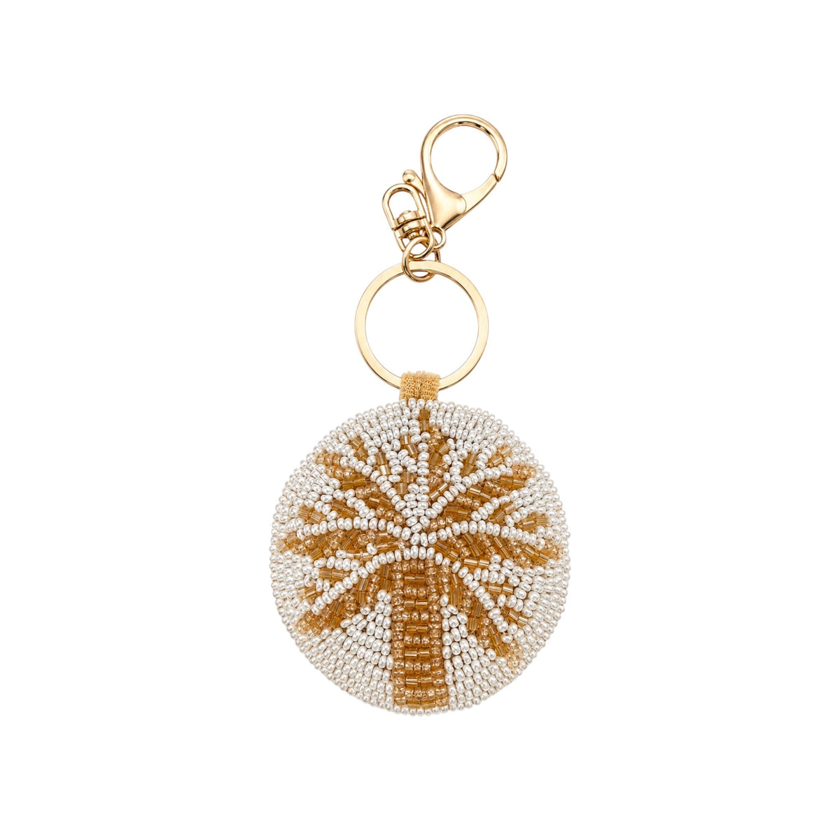 Palm Glow Embroidered Keychain – Image 1 | JOYCO