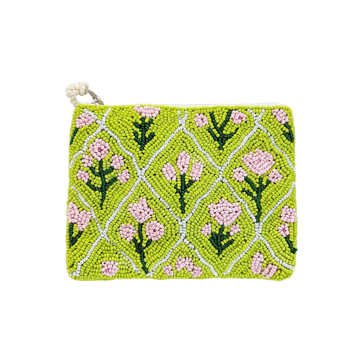 Verdant Muse Embroidered Pouch – Image 2 | JOYCO