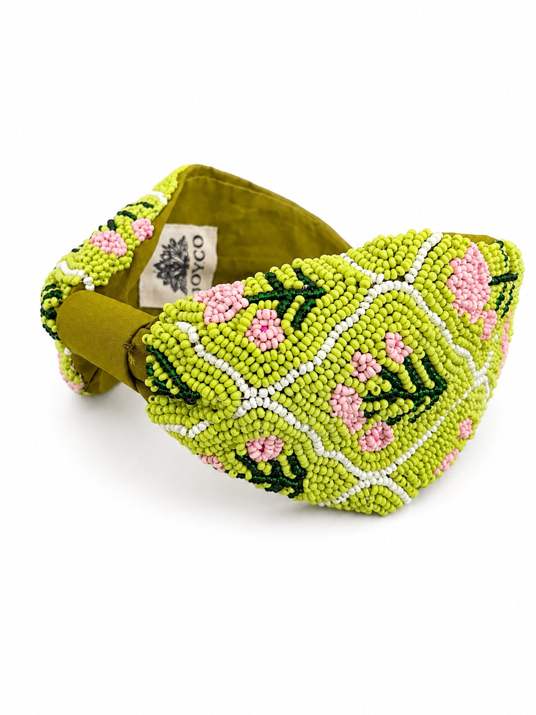 Verdant Muse Embroidered Women Headband