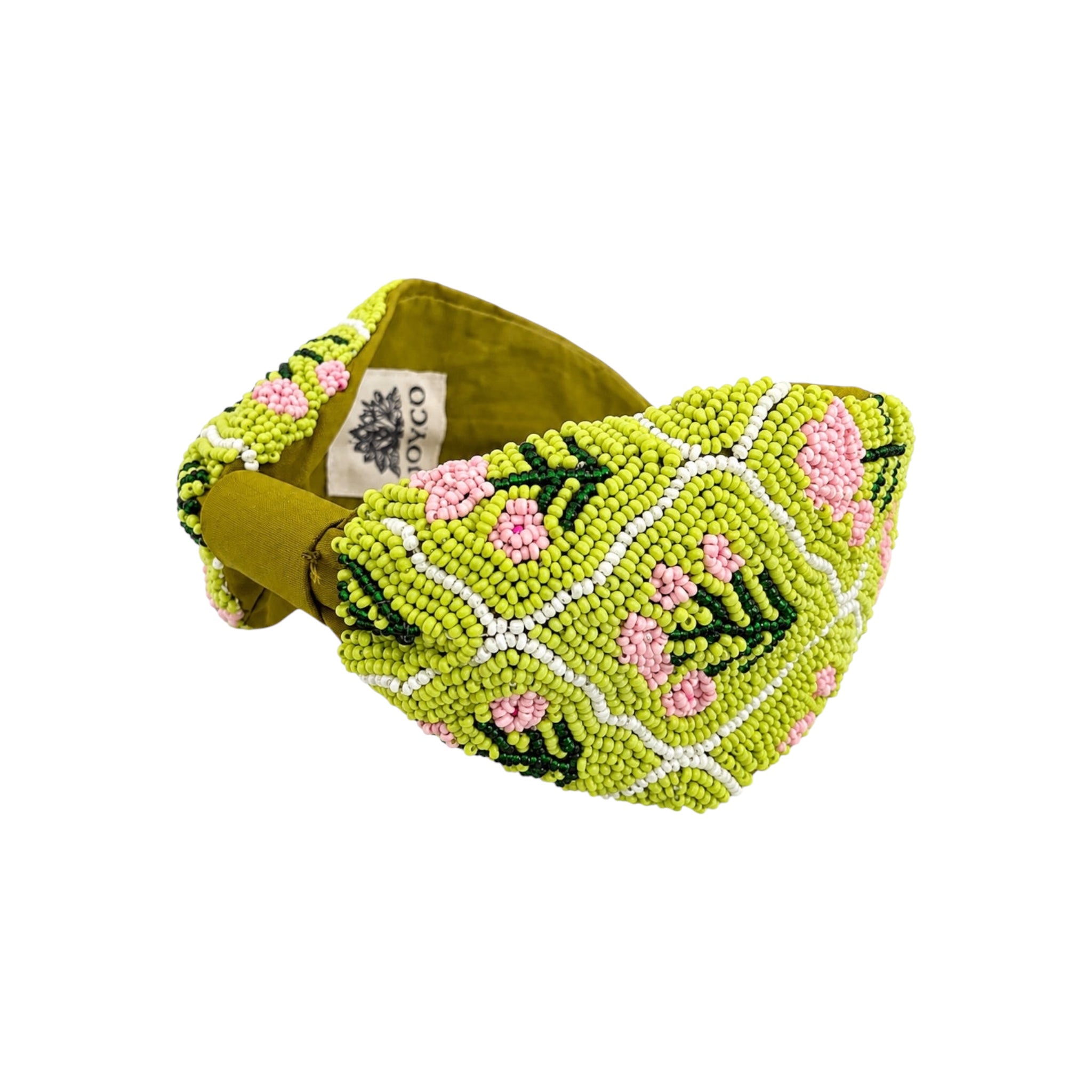 Verdant Muse Embroidered Women Headband – Image 5 | JOYCO