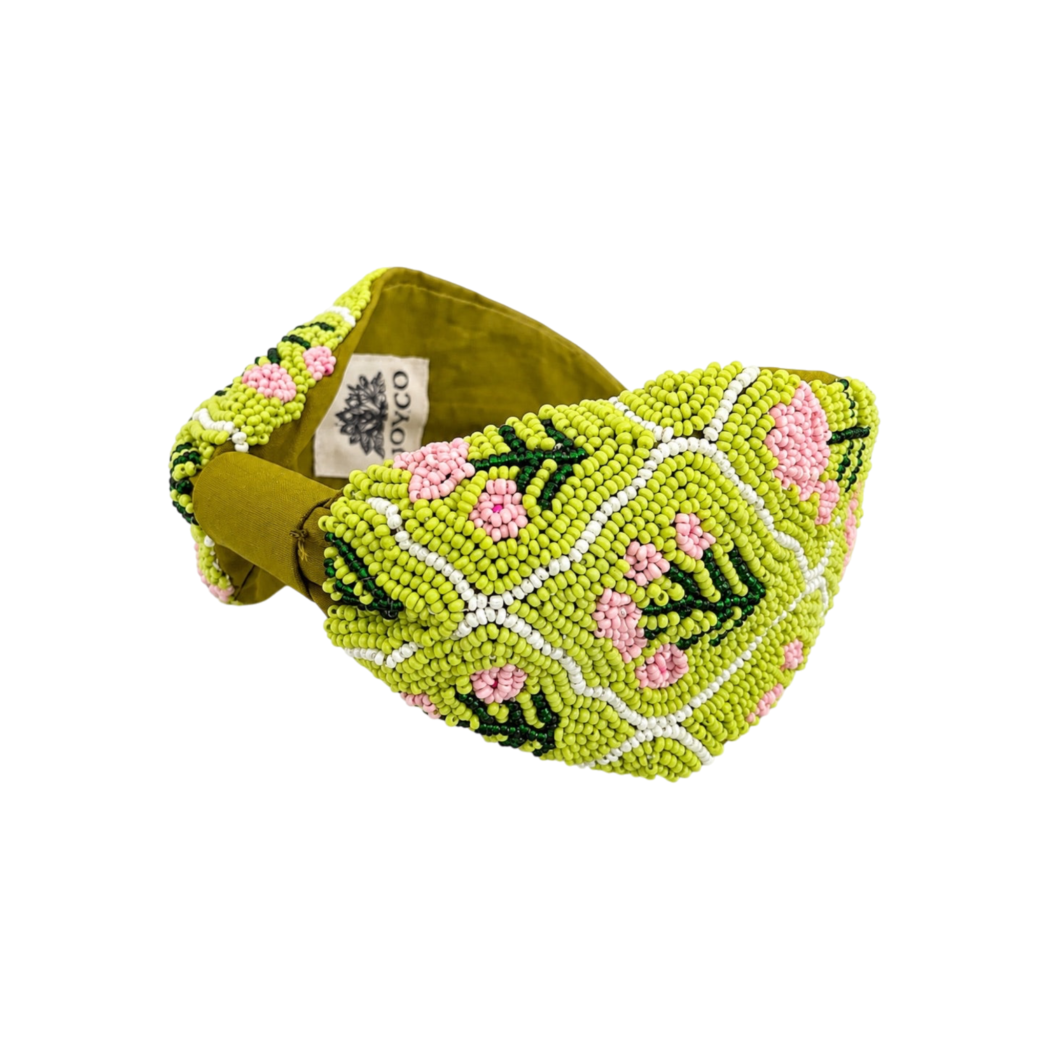 Verdant Muse Embroidered Women Headband – Image 5 | JOYCO