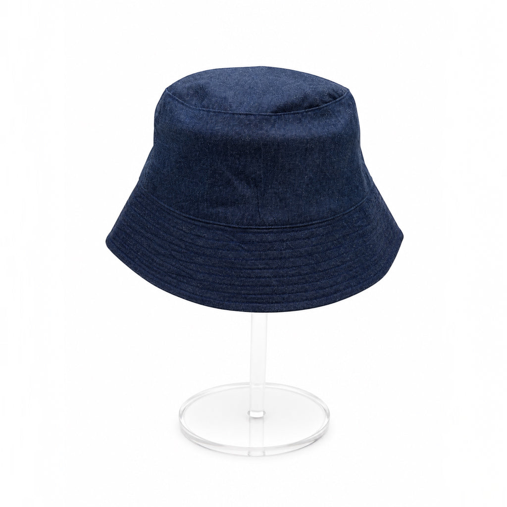 Palm Mirage Navy Embroidered Hat – Image 4 | JOYCO