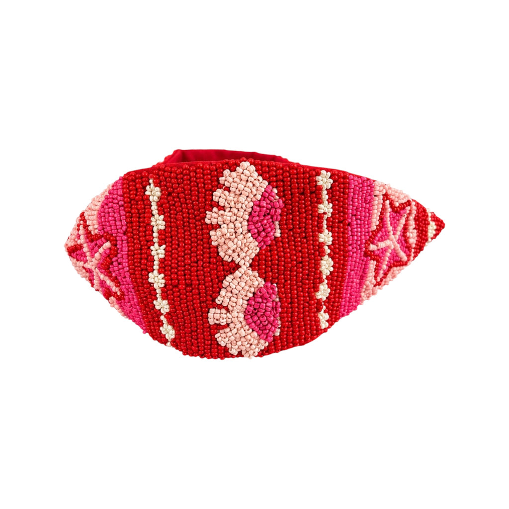 Coral Royale Embroidered Women Headband – Image 3 | JOYCO