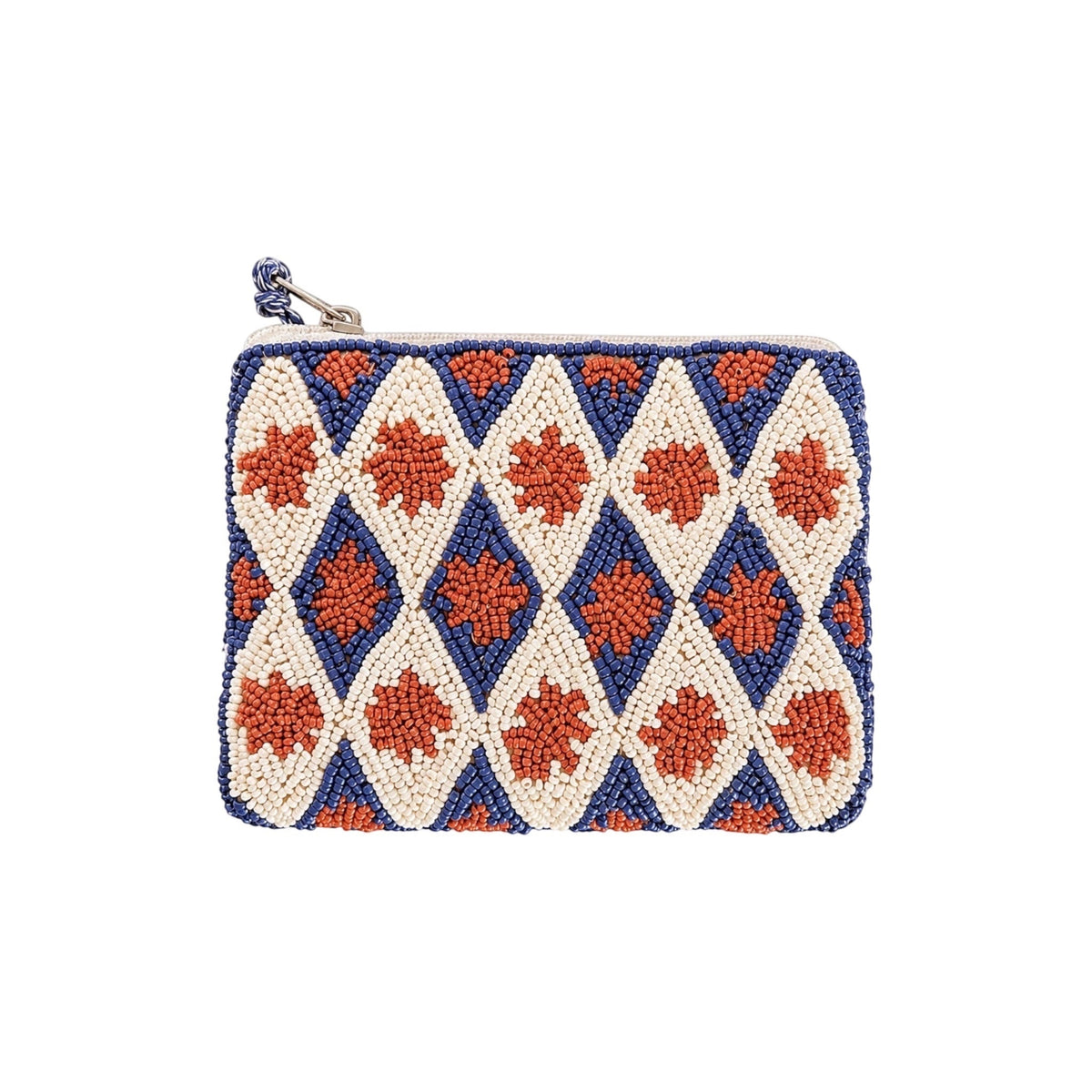 Golden Azure Embroidered Pouch – Image 2 | JOYCO