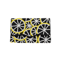 Lemon Dolce Embroidered Clutch – Front View | JOYCO