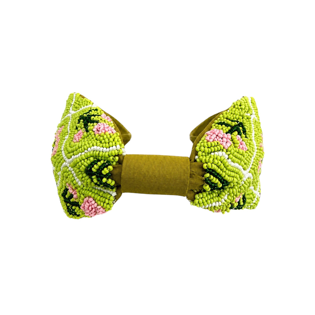 Verdant Muse Embroidered Women Headband – Image 2 | JOYCO