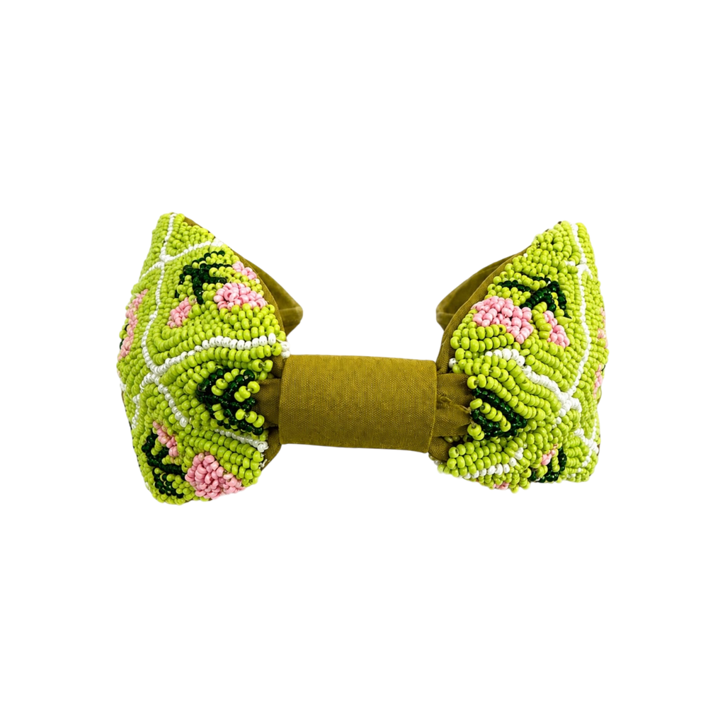 Verdant Muse Embroidered Women Headband – Image 2 | JOYCO