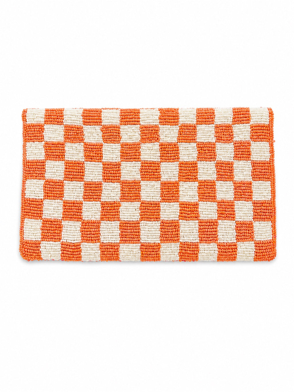 Palm Mirage Embroidered Clutch