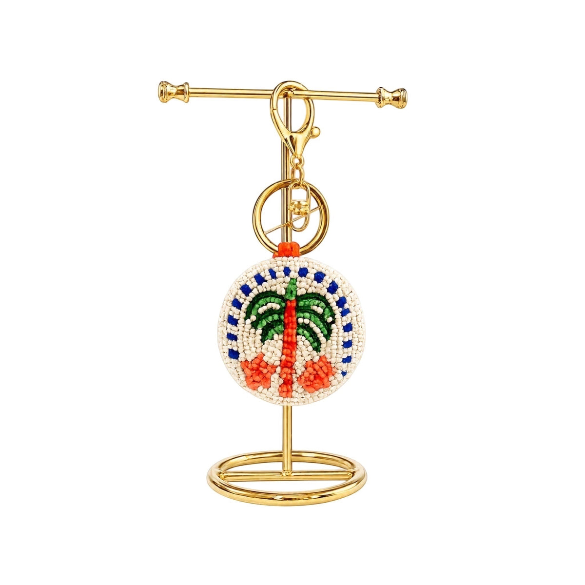 Palm Mirage Embroidered Keychain – Image 2 | JOYCO