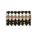 Aurora Embroidered Clutch – Front View | JOYCO