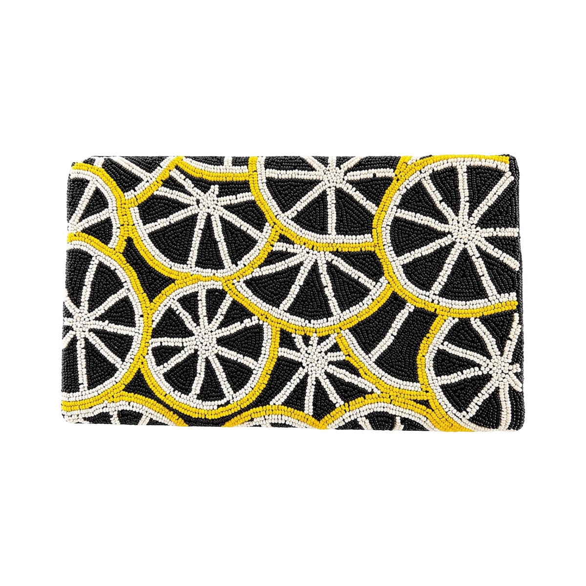 Lemon Dolce Embroidered Clutch – Image 5 | JOYCO