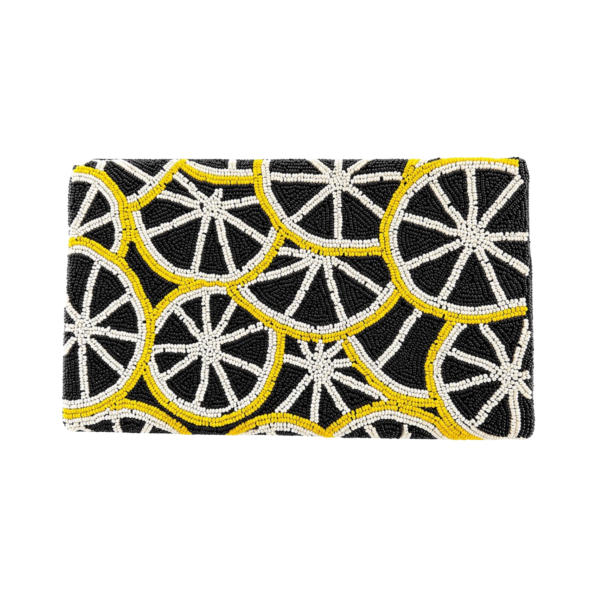 Lemon Dolce Embroidered Clutch – Image 5 | JOYCO