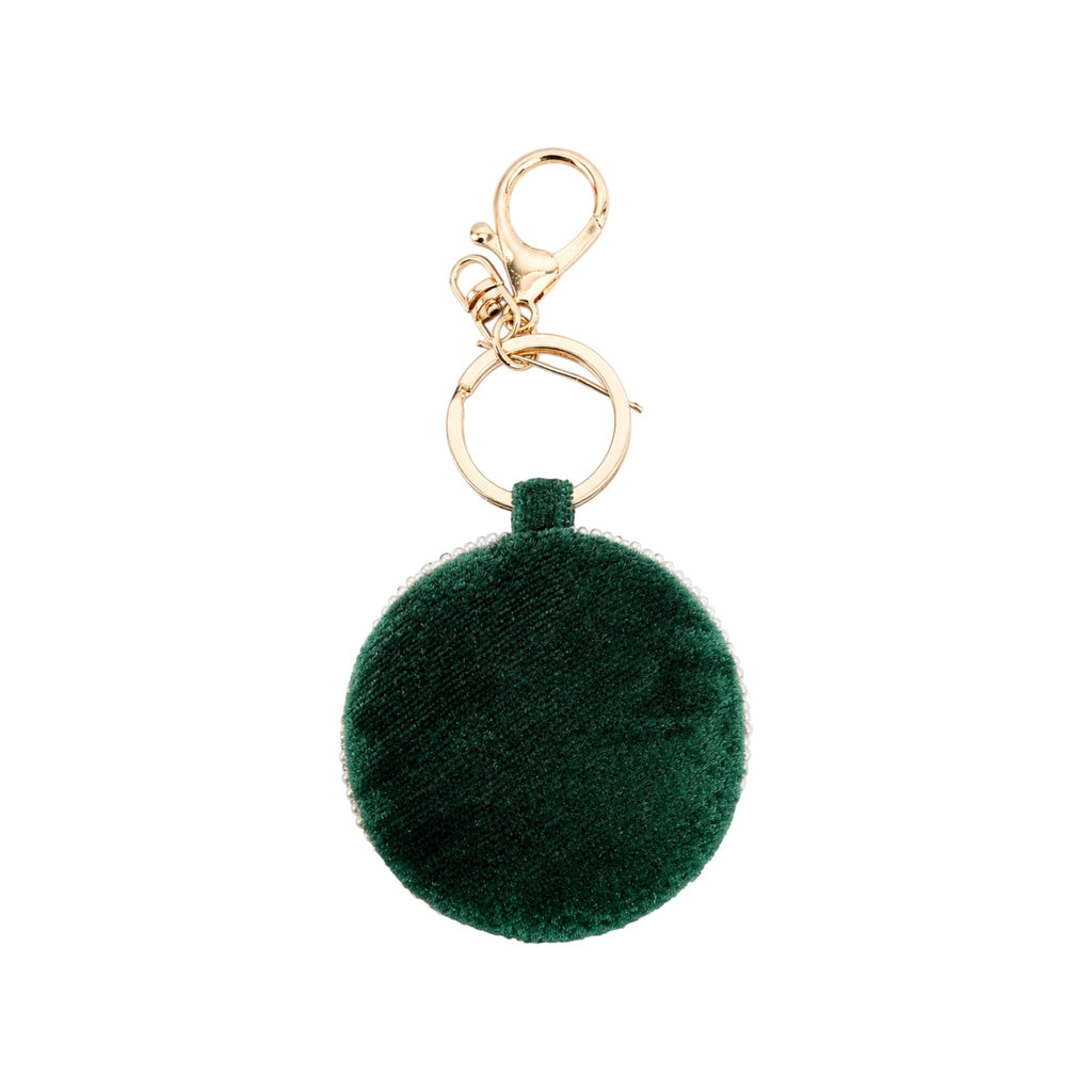 Verdant Muse Embroidered Keychain – Image 3 | JOYCO