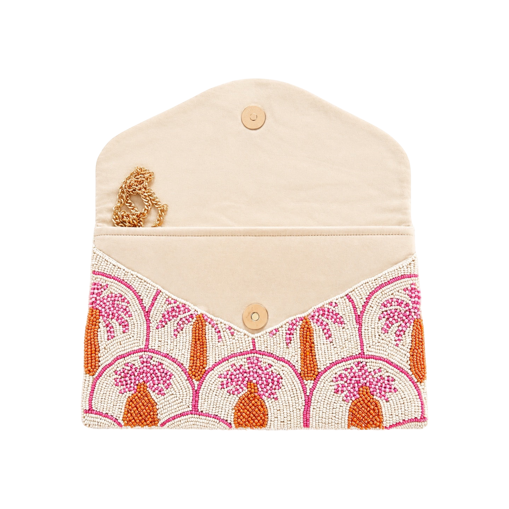 Palm Candy Embroidered Clutch – Image 3 | JOYCO