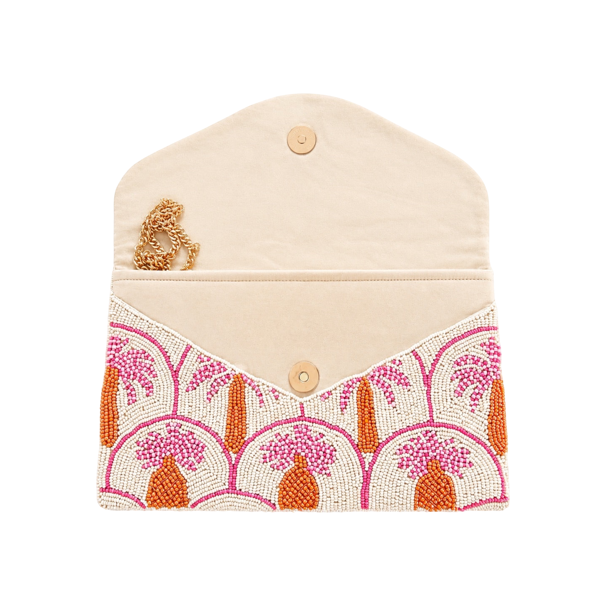 Palm Candy Embroidered Clutch – Image 3 | JOYCO