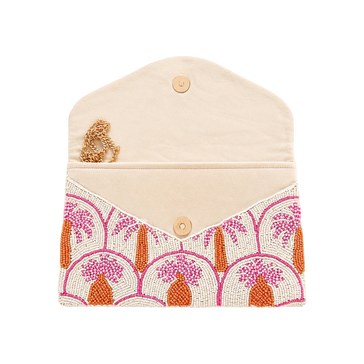 Palm Candy Embroidered Clutch – Image 3 | JOYCO