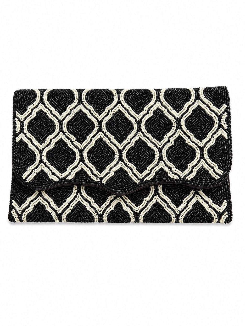Maison Noir Embroidered Clutch