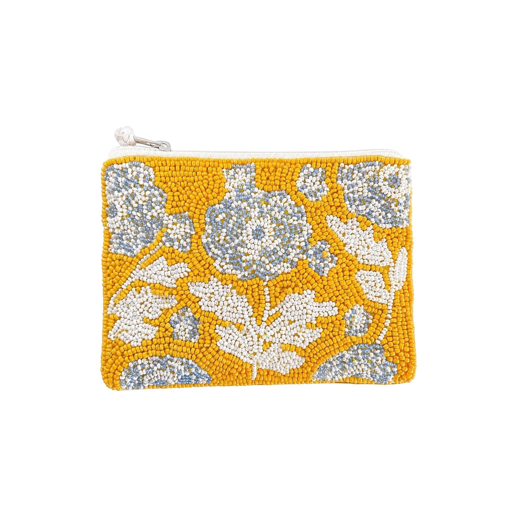 Soleil Bloom Embroidered Pouch – Image 2 | JOYCO