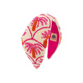 Palm Candy Embroidered Women Headband – Front View | JOYCO