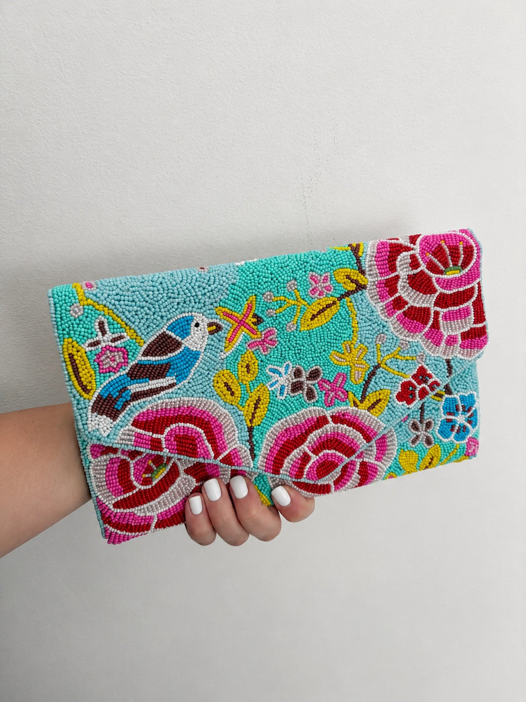 Paloma Embroidered Clutch