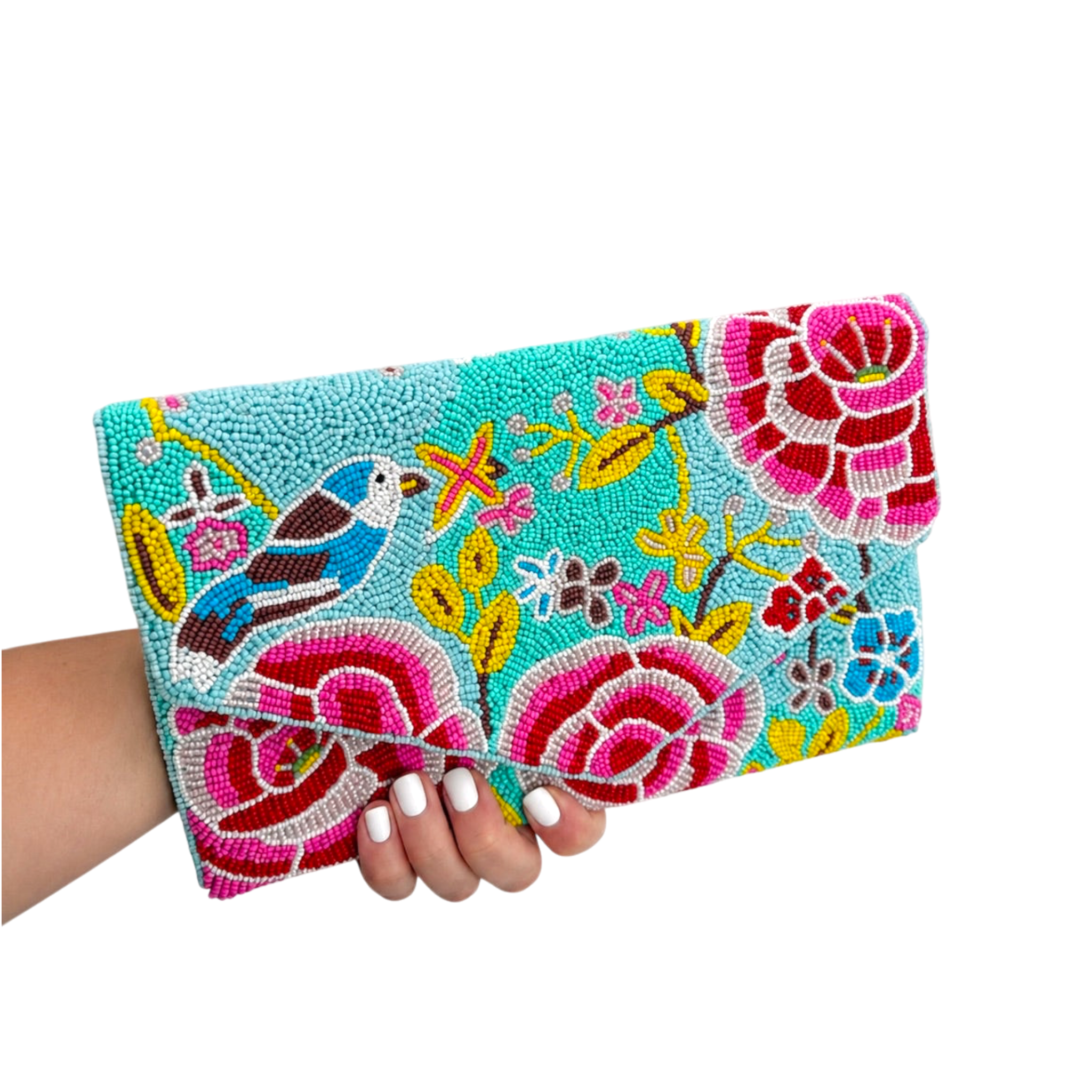 Paloma Embroidered Clutch – Image 4 | JOYCO