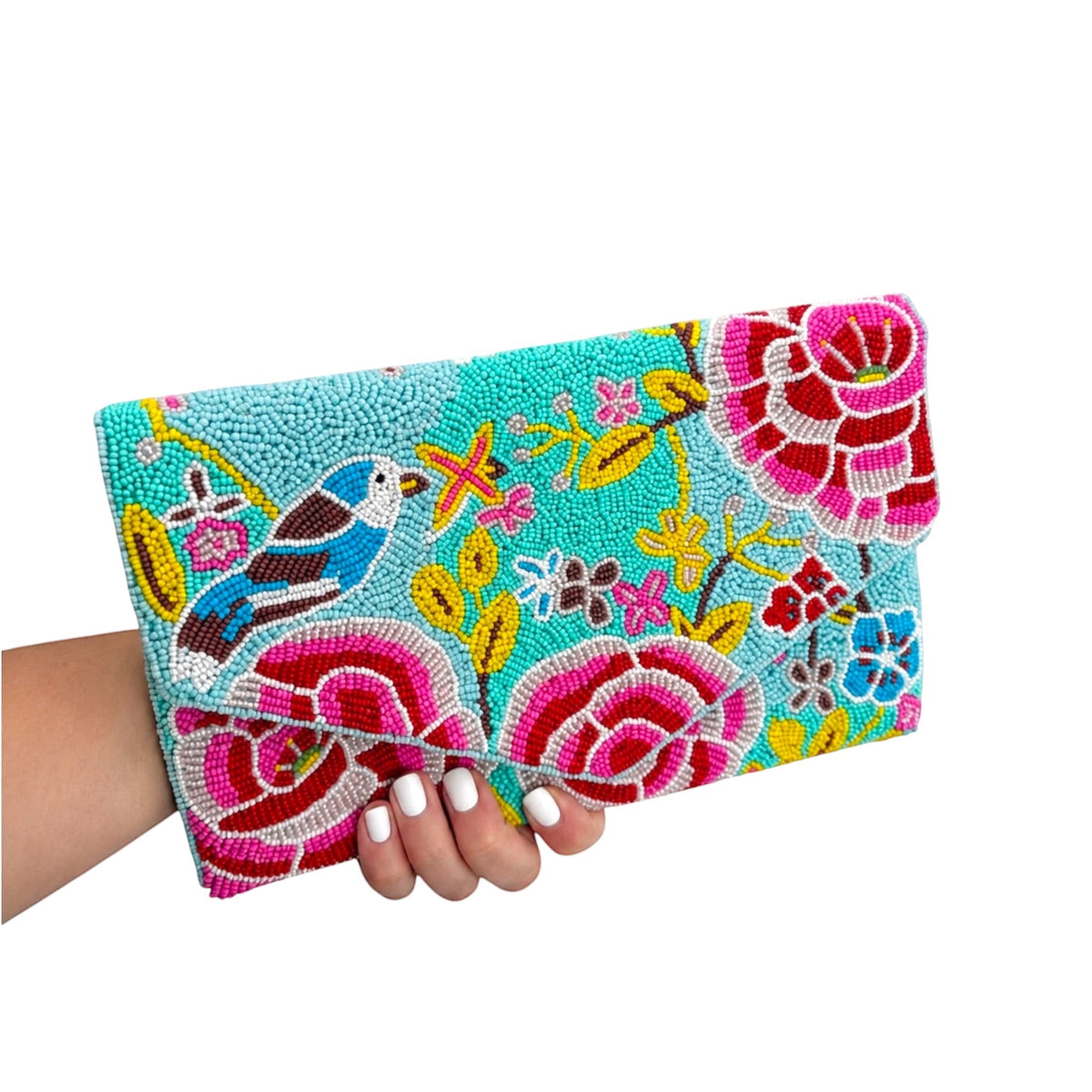Paloma Embroidered Clutch – Image 4 | JOYCO