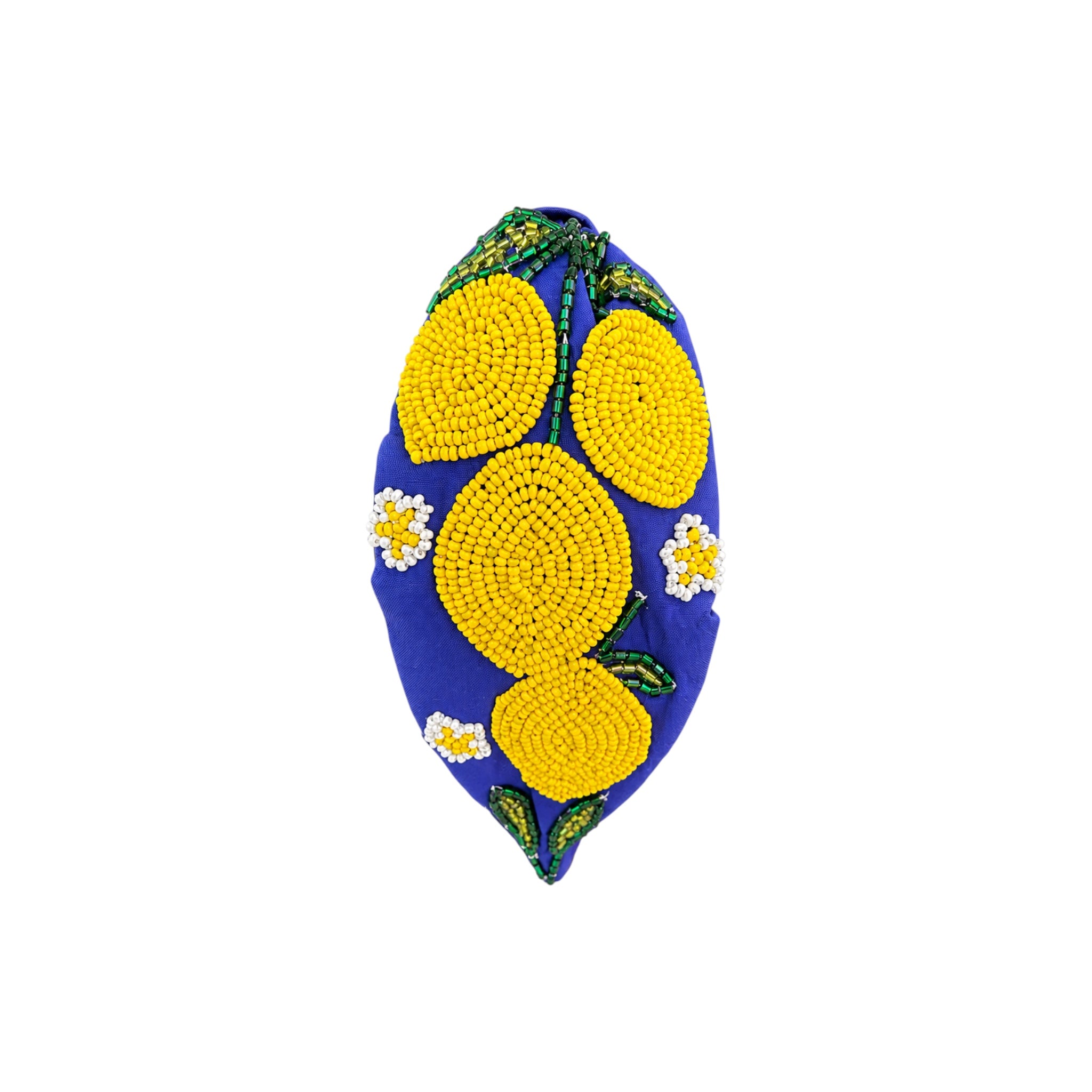 Capri Lemon Embroidered Women Headband – Image 4 | JOYCO
