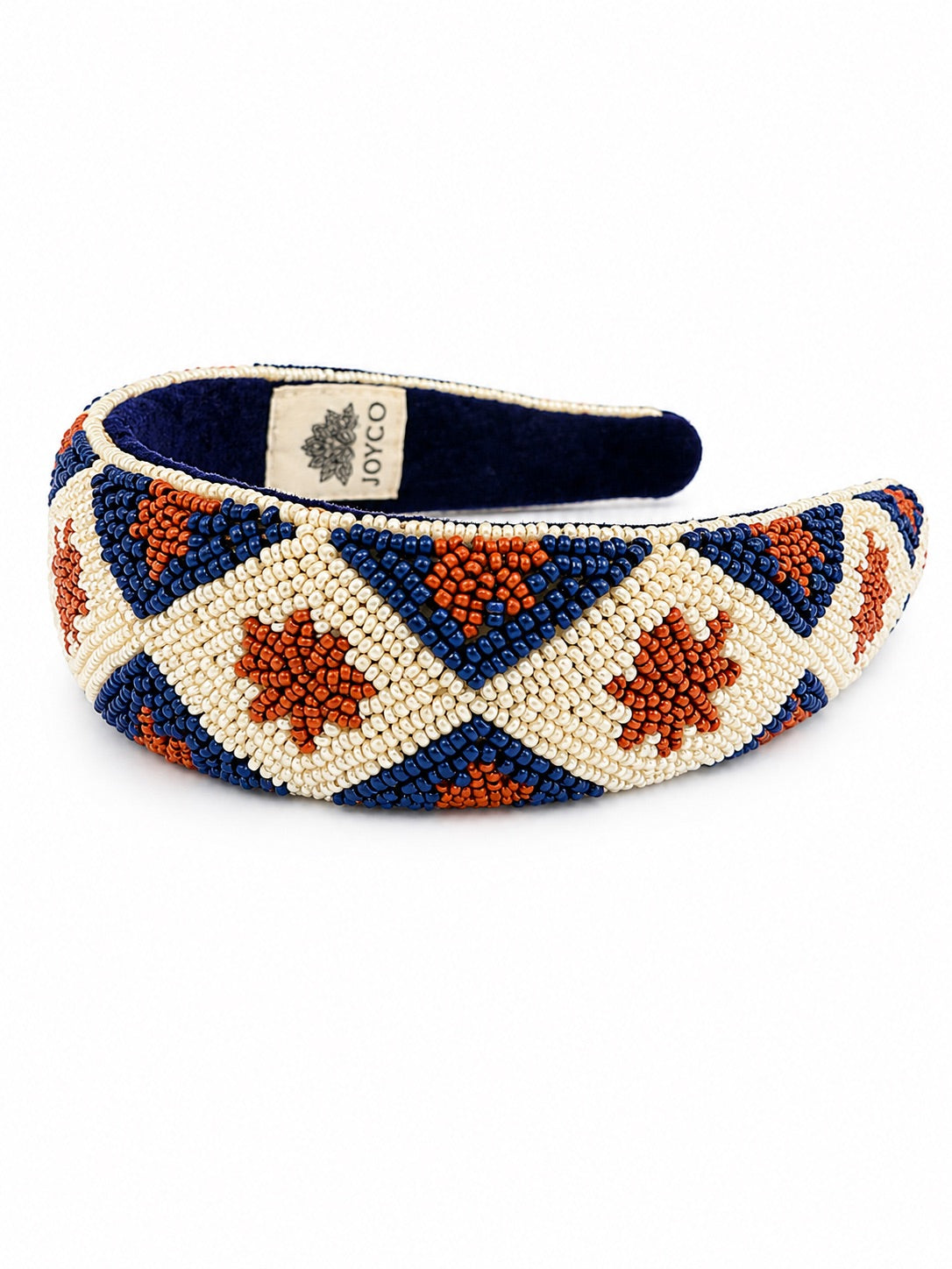Golden Azure Embroidered Women Classic Headband