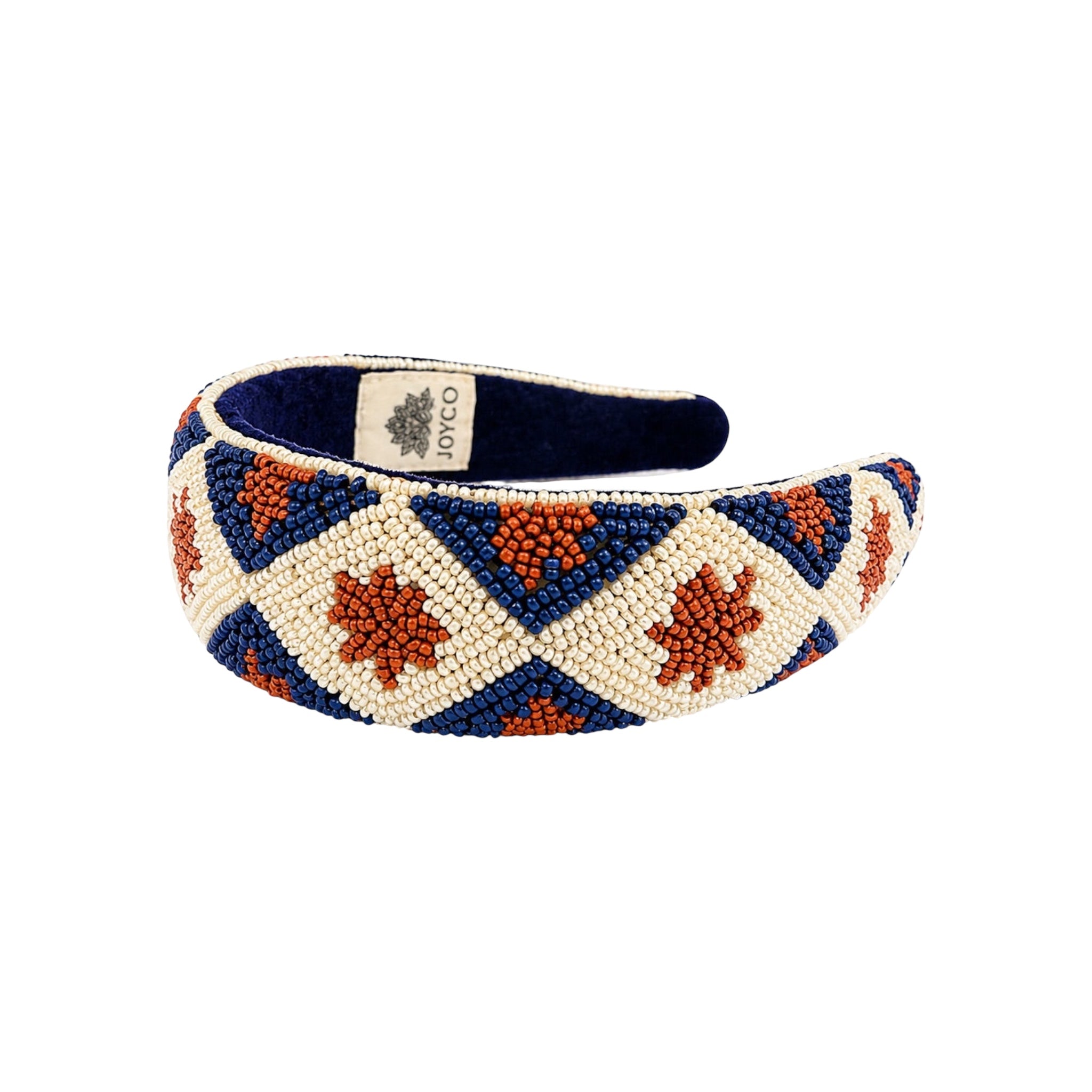 Golden Azure Embroidered Women Classic Headband – Image 2 | JOYCO