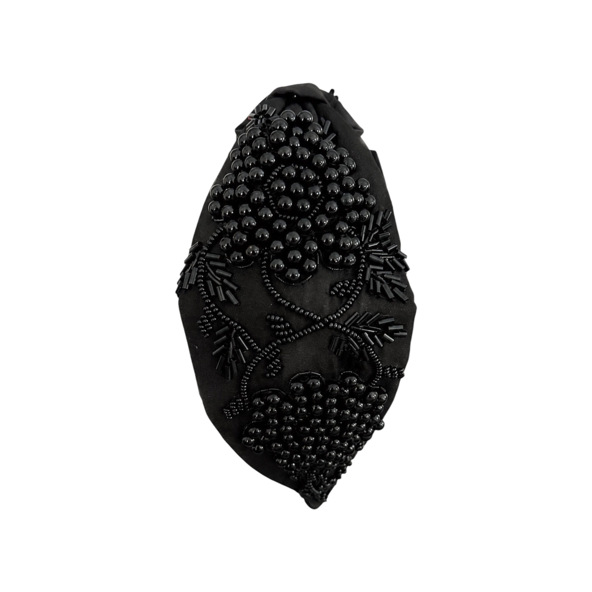 Alessia Black Embroidered Women Headband – Image 4 | JOYCO