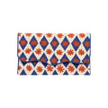 Golden Azure  Embroidered Clutch – Front View | JOYCO