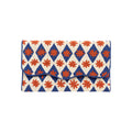 Golden Azure  Embroidered Clutch – Front View | JOYCO