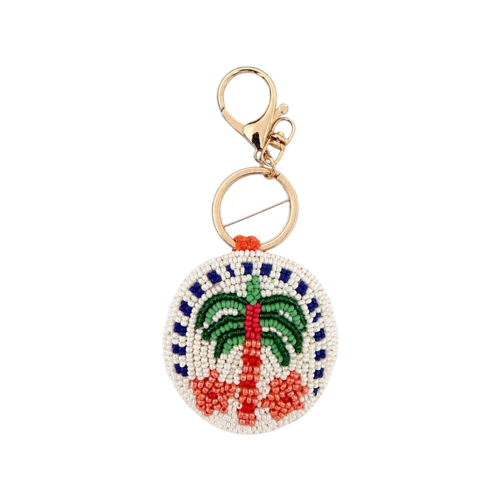 Palm Mirage Embroidered Keychain – Image 1 | JOYCO