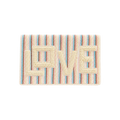 Love Embroidered Clutch – Front View | JOYCO