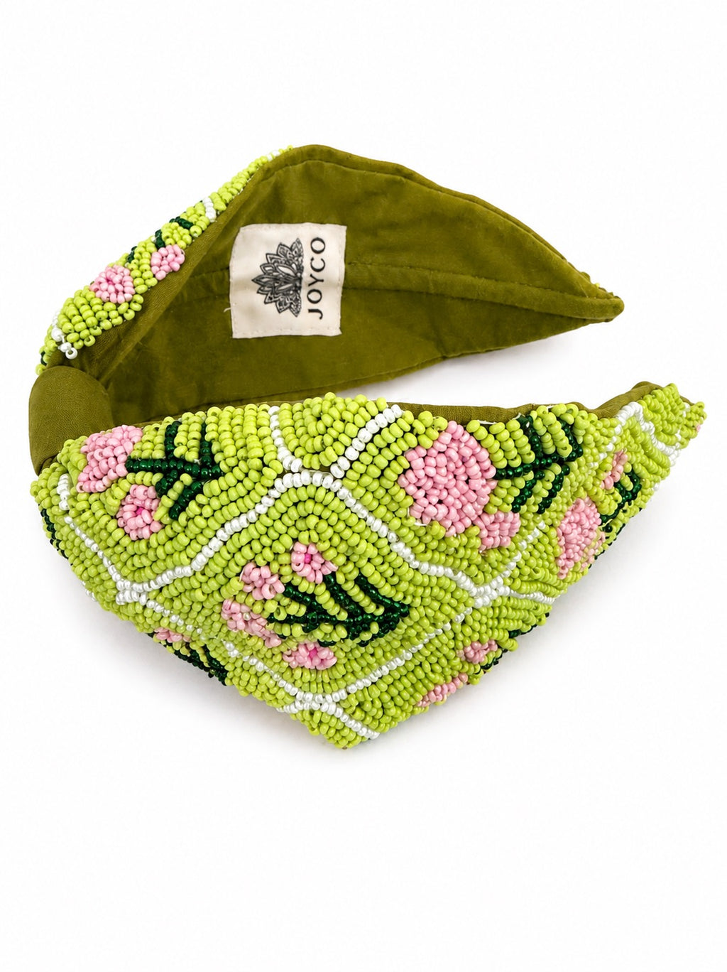 Verdant Muse Embroidered Women Headband